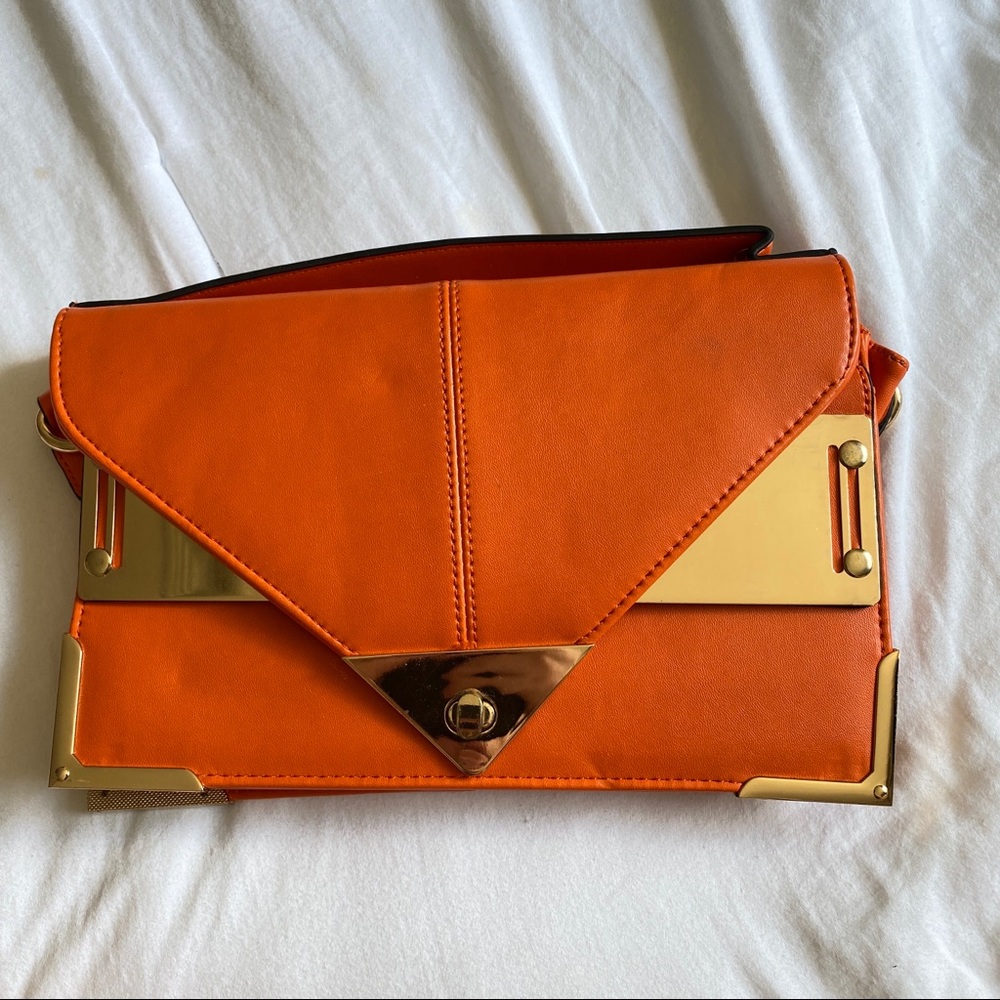 GEOMETRIC Retro 60s Big Clutch